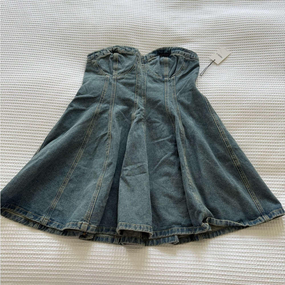 Stylish Denim Mini Dress